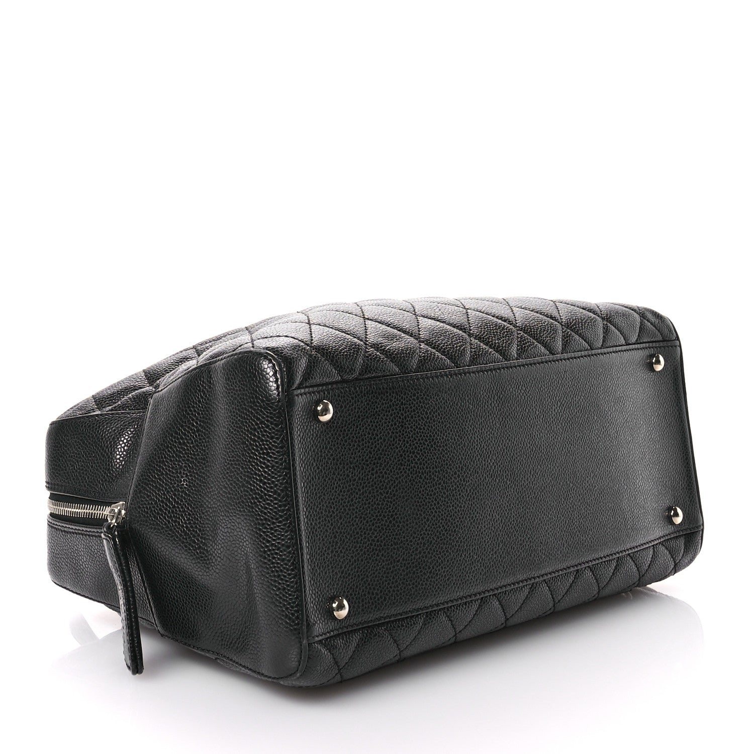 Chanel Caviar Quilted Bowler Black 4 of 11