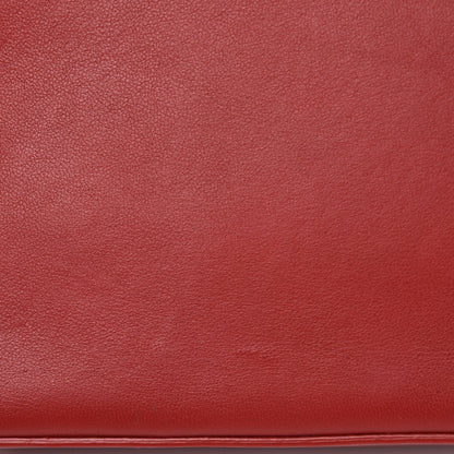 Saint Laurent Lambskin Matelasse Vicky Monogram Belt Bag Eros Red 5 of 8