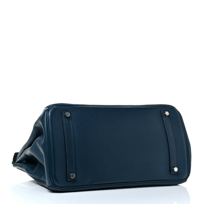 Hermes Swift Birkin 35 Bleu De Prusse 6 of 8