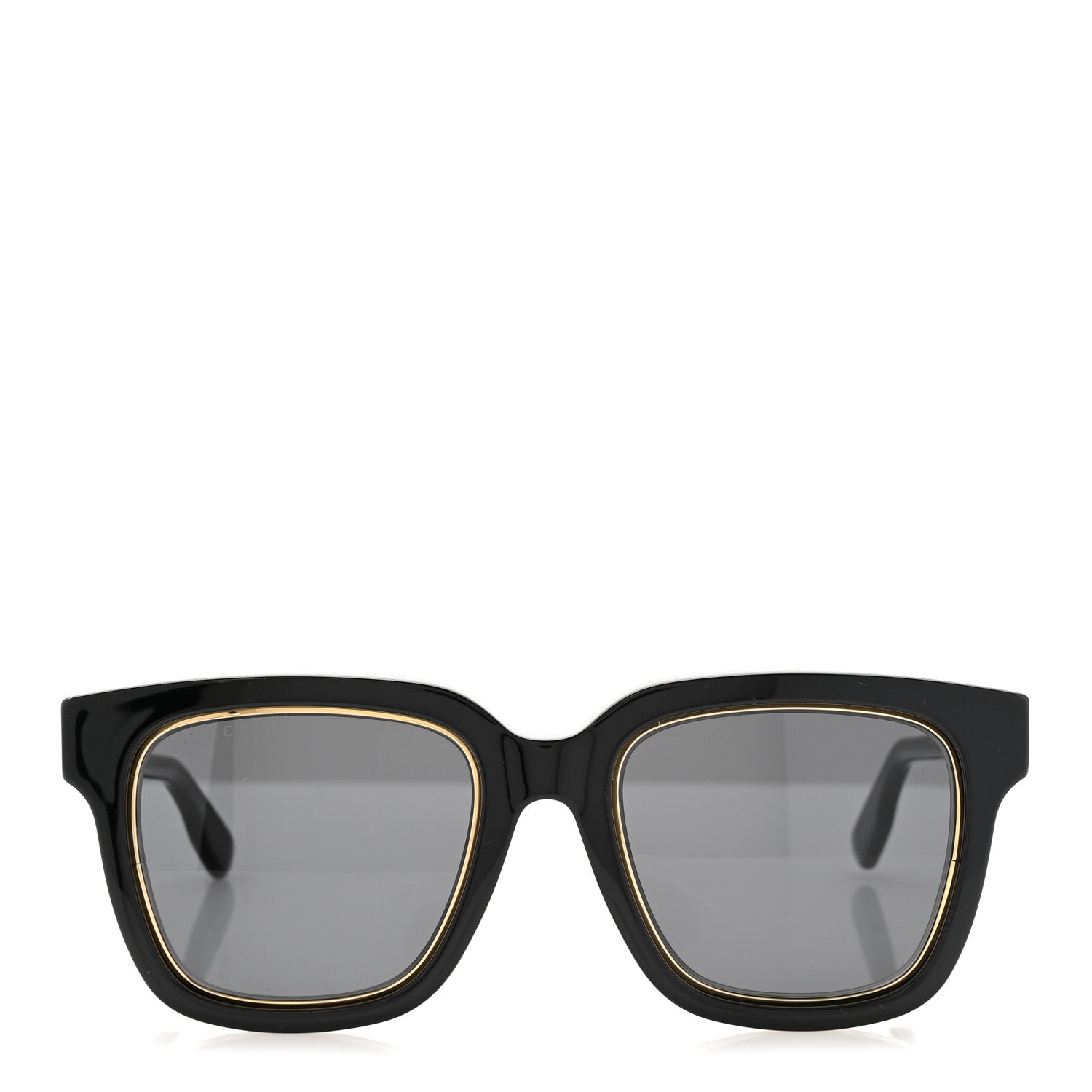 Gucci Acetate Square Frame Sunglasses GG1136SA Black 2 of 8