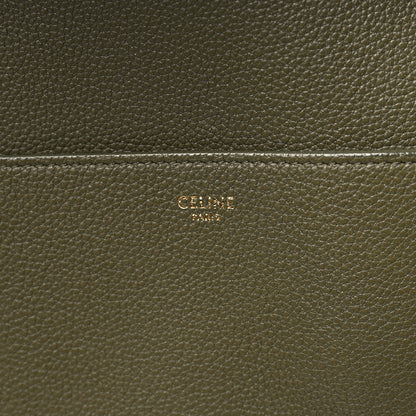 Celine Soft Grained Calfskin Sangle Bucket Bag Light Khaki 6 of 13