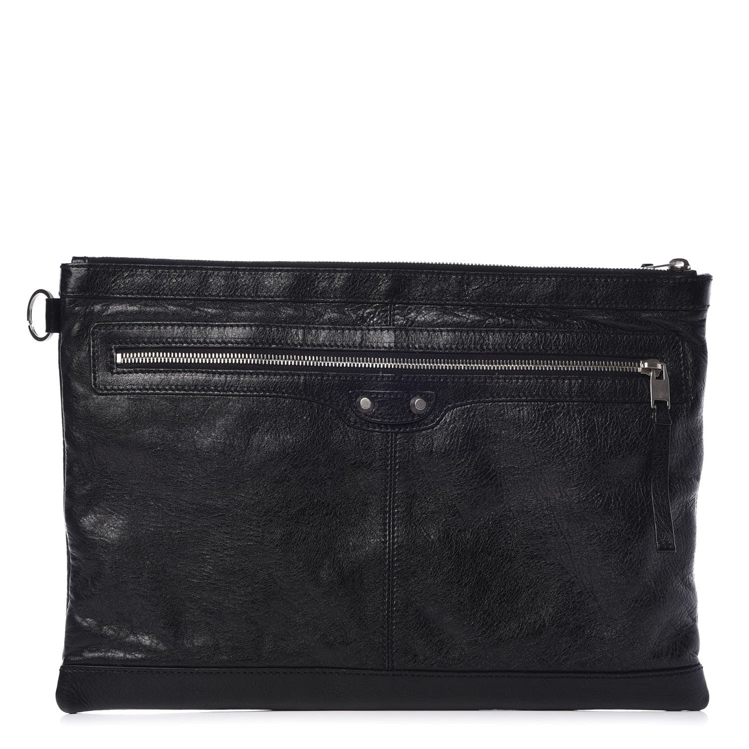 Balenciaga Agneau Arena Classic Hardware Large Clip Black 1 of 9