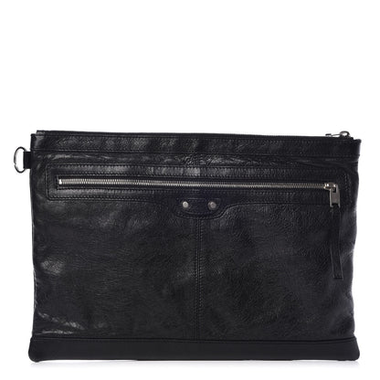 Balenciaga Agneau Arena Classic Hardware Large Clip Black 1 of 9