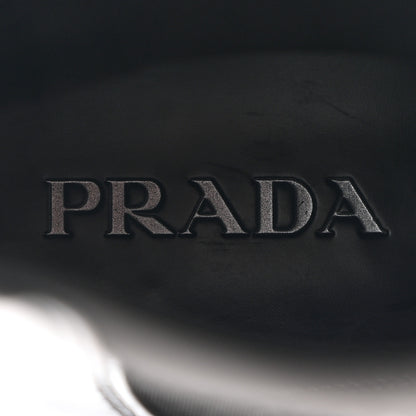 Prada Spazzolato Rois Mens Monolith Chelsea 55mm Tall Boots 11 Black 6 of 8
