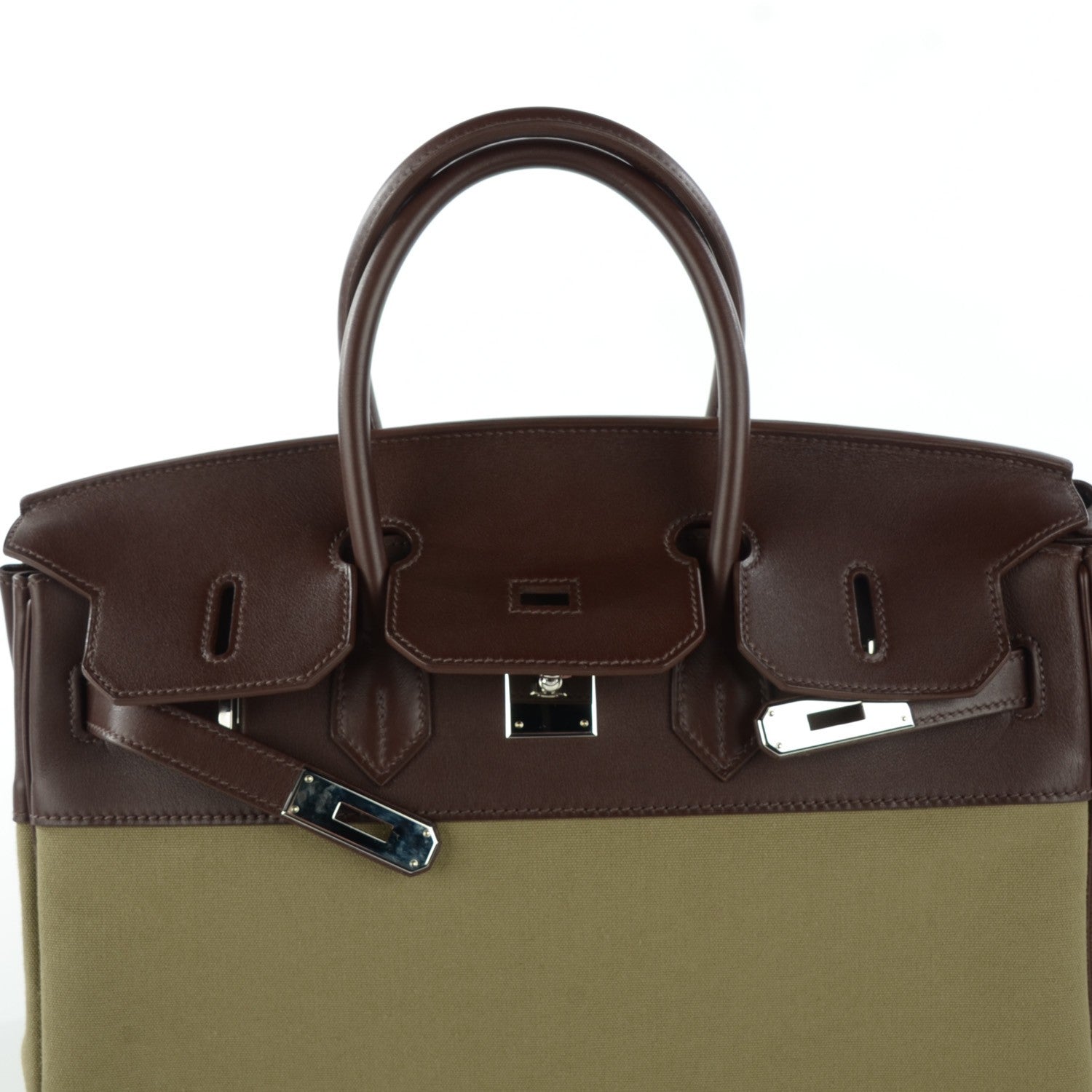 Hermes Toile Swift Birkin 35 Chocolate 19 of 25