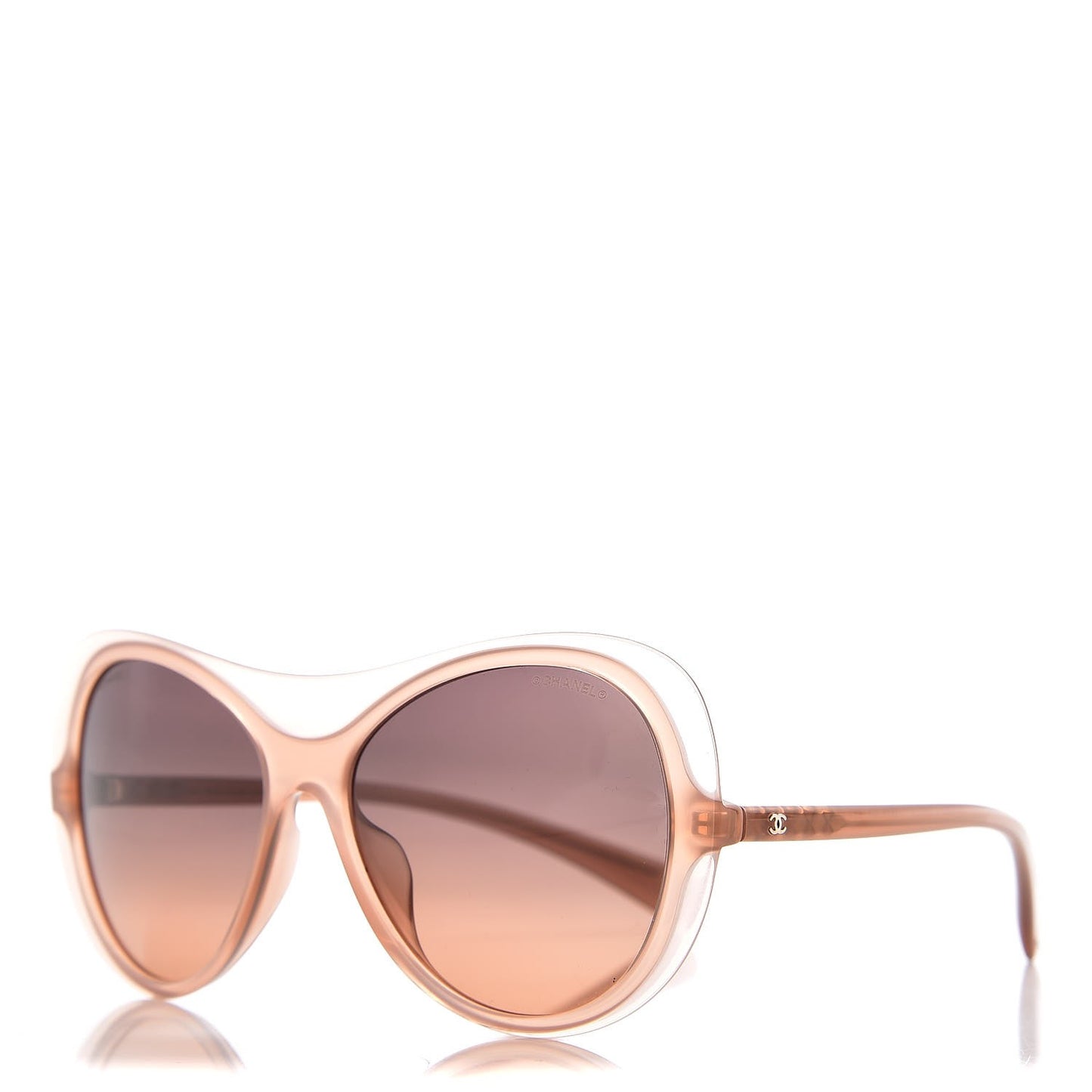 Oval Sunglasses 5389-A Light Brown