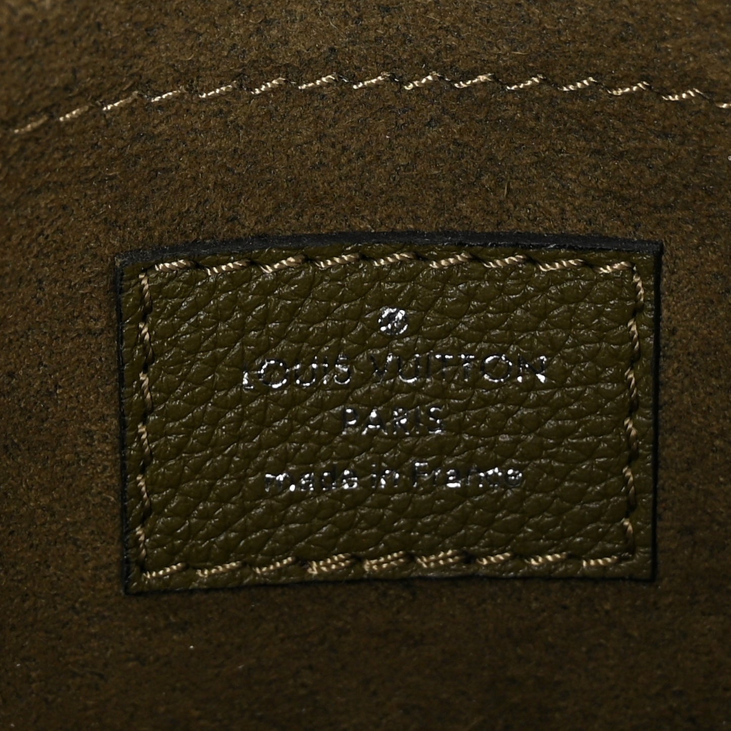 Soft Calfskin Mylockme Chain Bag BB Smokey Brown Green
