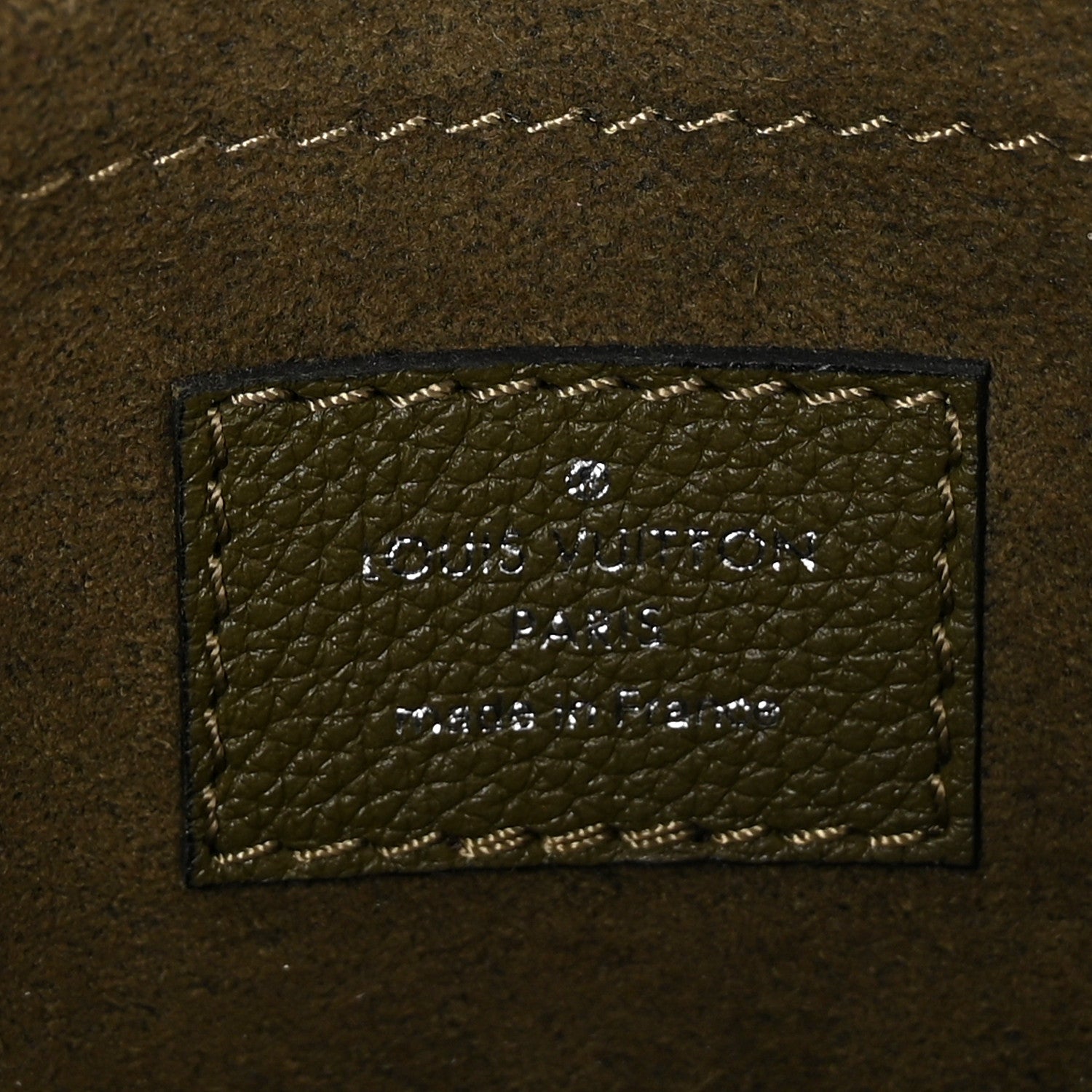 Louis Vuitton Soft Calfskin Mylockme Chain Bag BB Smokey Brown Green 6 of 10