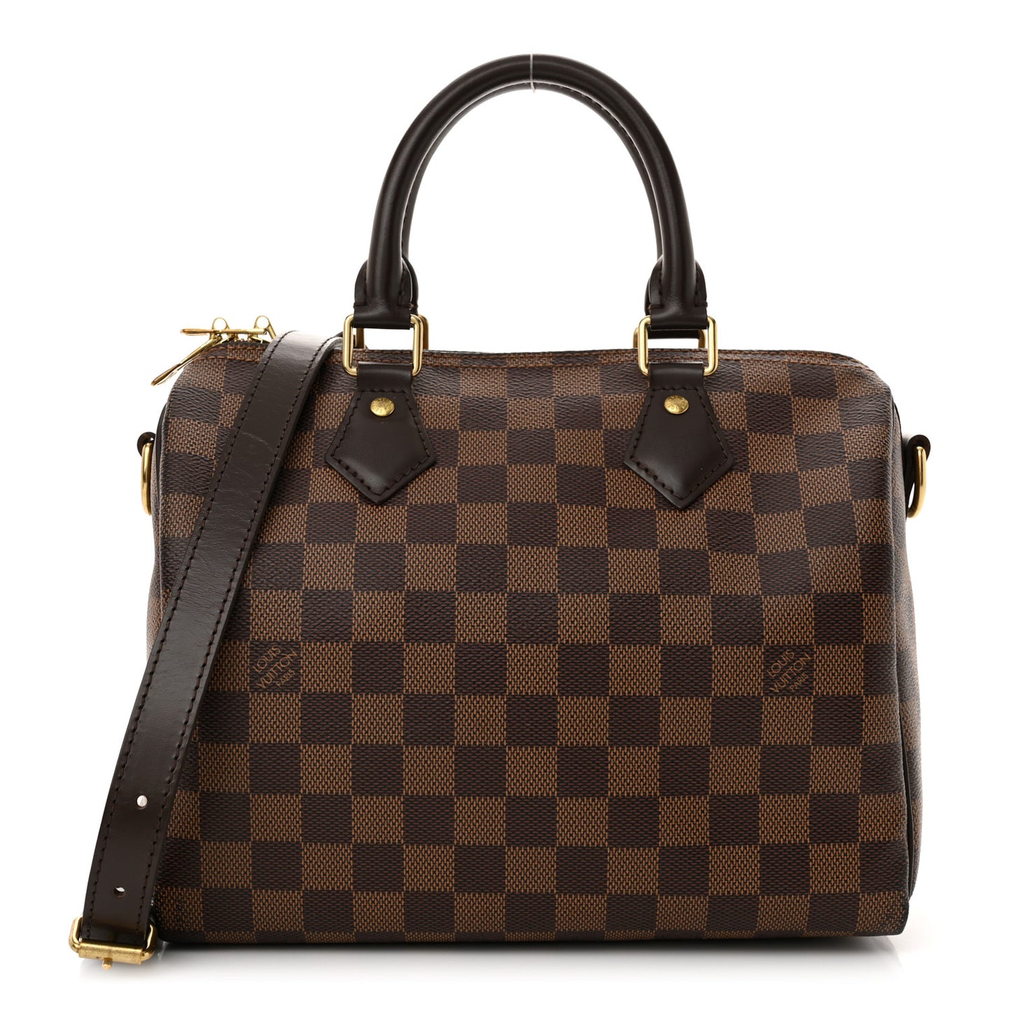 Damier Ebene Speedy Bandouliere 25