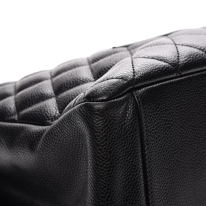 Chanel Caviar Quilted Grand Shopping Tote GST Black 10 of 13