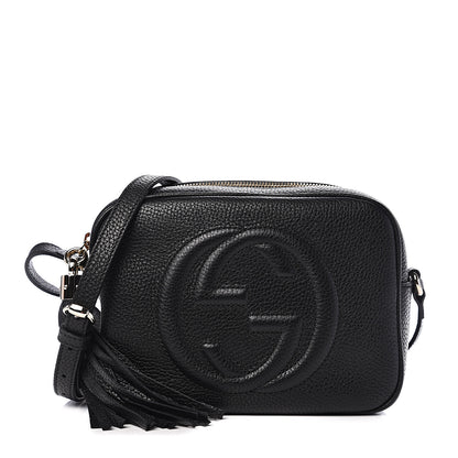 Gucci Pebbled Calfskin Small Soho Disco Bag Black 1 of 9