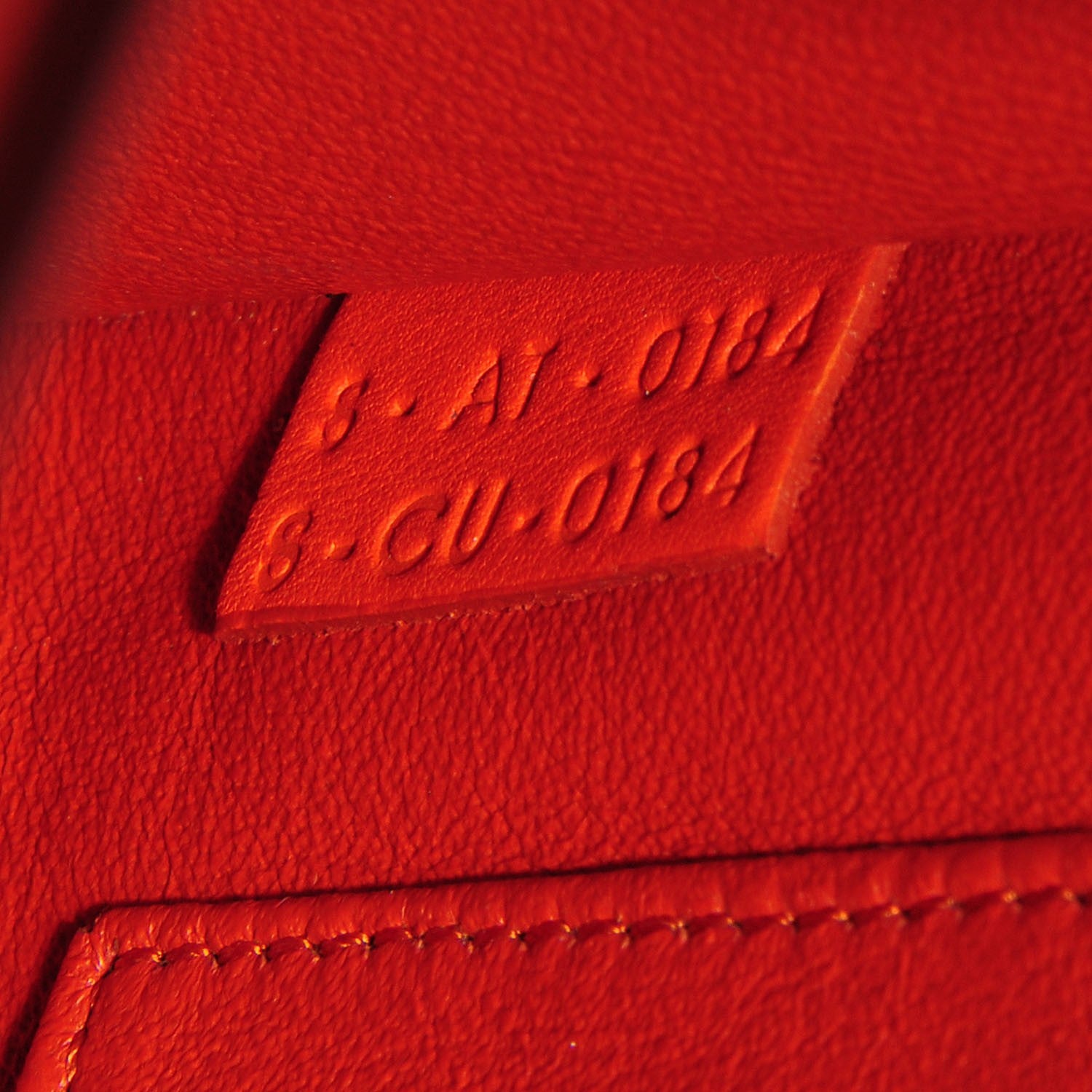 Celine Smooth Calfskin Nano Luggage Burnt Orange 6 of 8