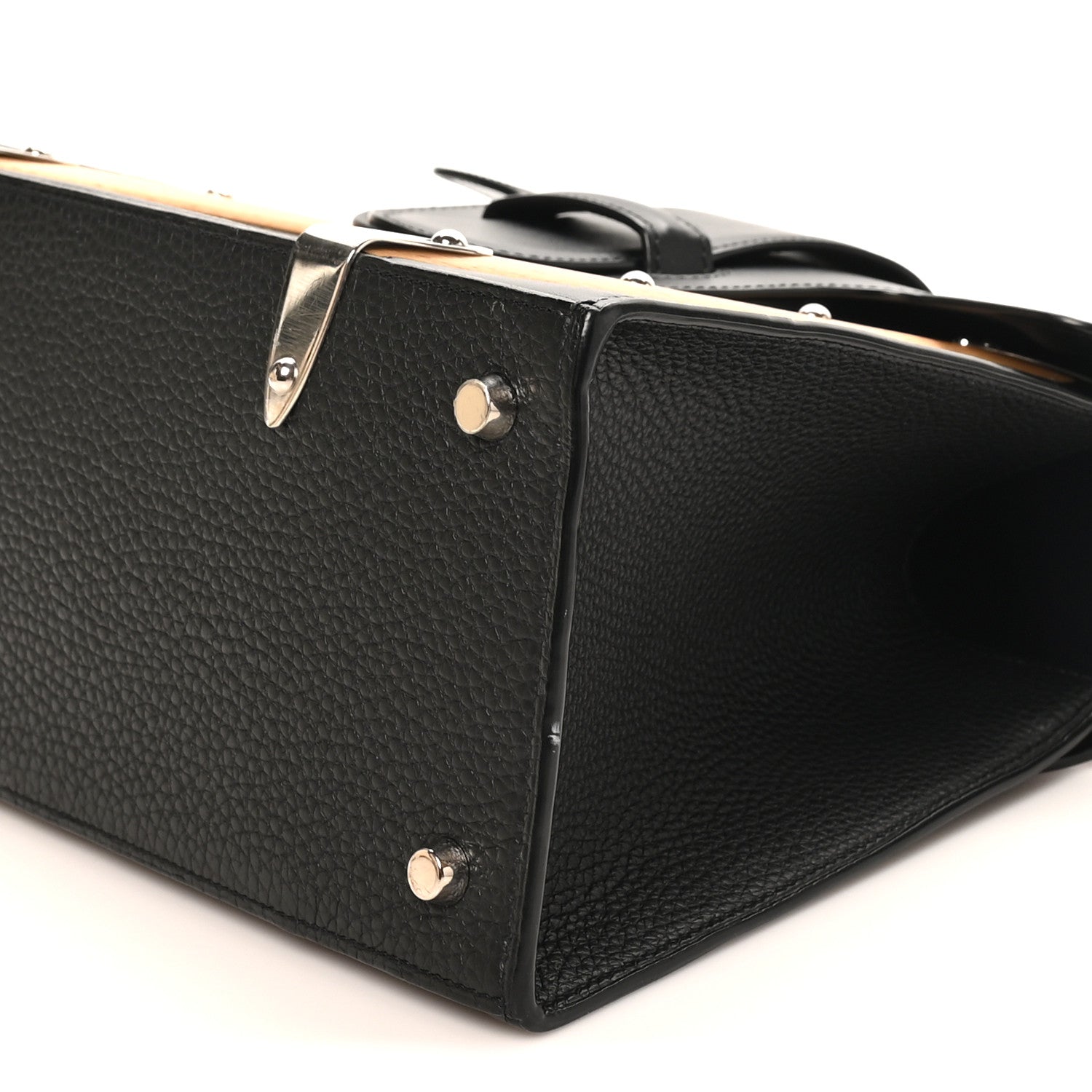 Goyard Clemency Cowhide Decize Taurillon Saigon PM Black 9 of 9