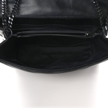 Saint Laurent Calfskin Y Quilted Monogram Monochrome Medium Loulou Chain Satchel Black 5 of 10