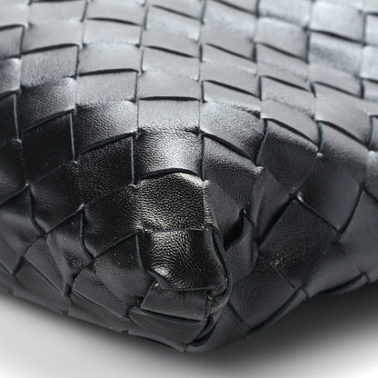 Bottega Veneta Calfskin Intrecciato Small Hop Black 8 of 8