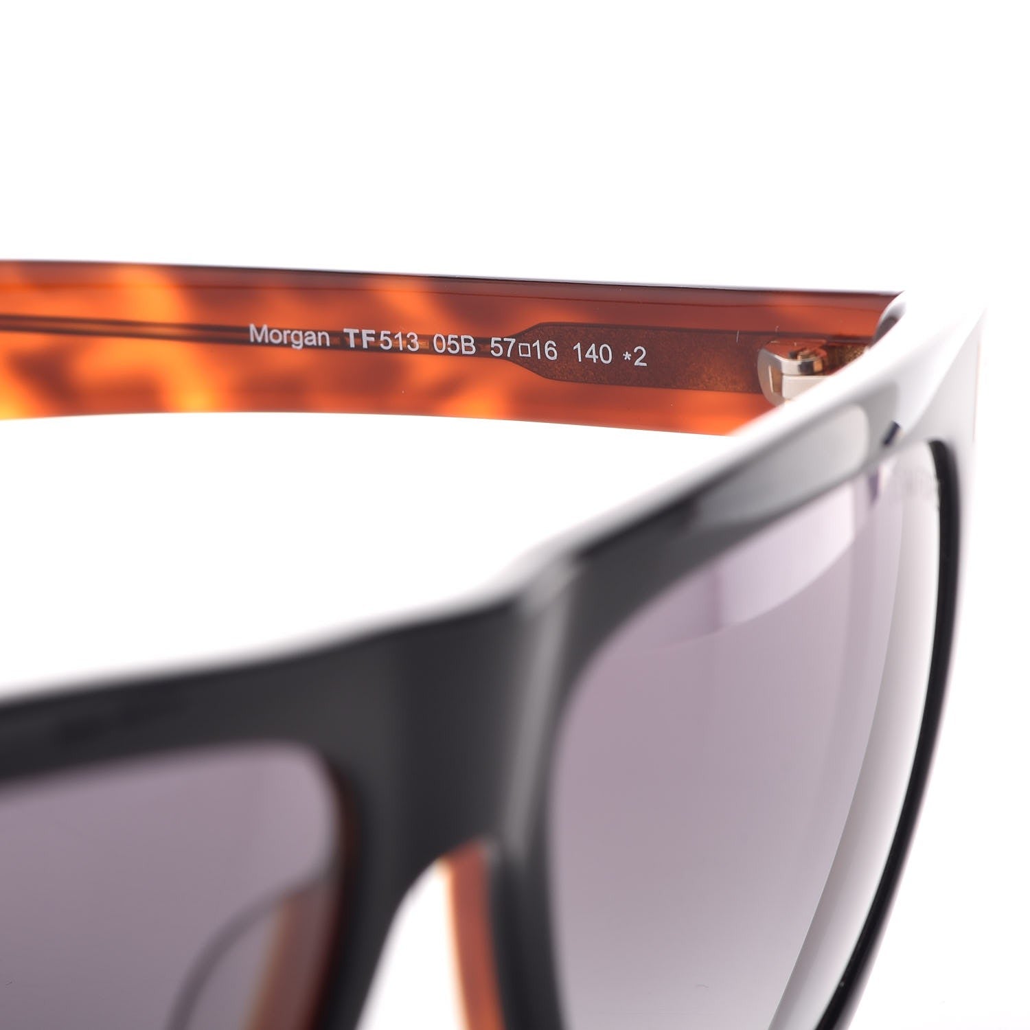 Tom Ford Morgan Sunglasses TF513 Black Havana 7 of 9