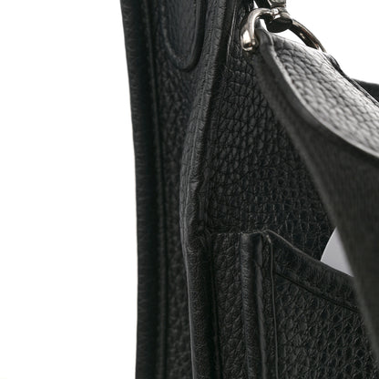 Hermes Taurillon Clemence Evelyne III PM Black 12 of 12
