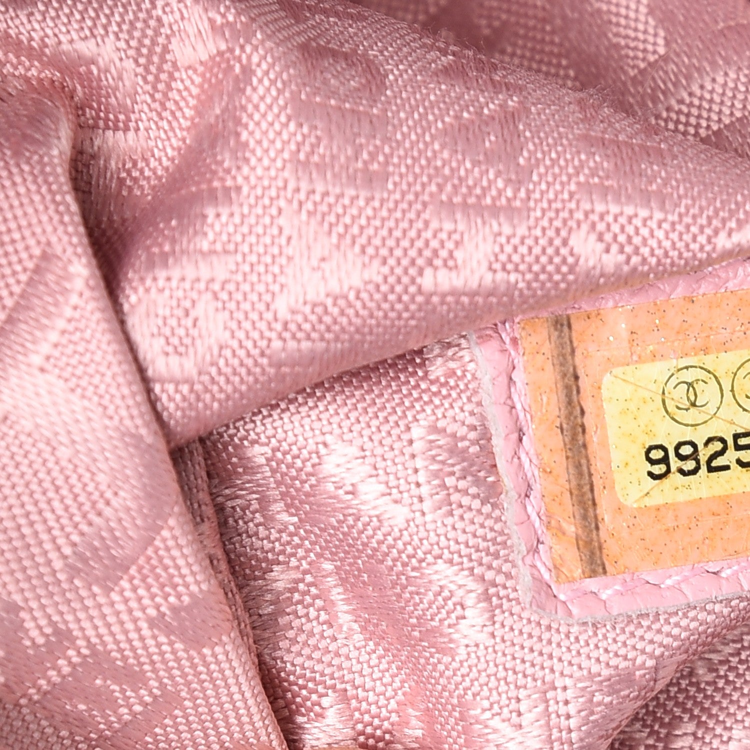 Chanel Caviar Square Stitched Bowler Pink 7 of 9