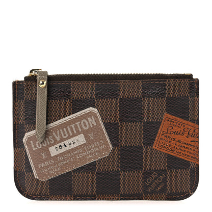 Louis Vuitton Damier Ebene Trunks and Bags Key Pouch 1 of 7