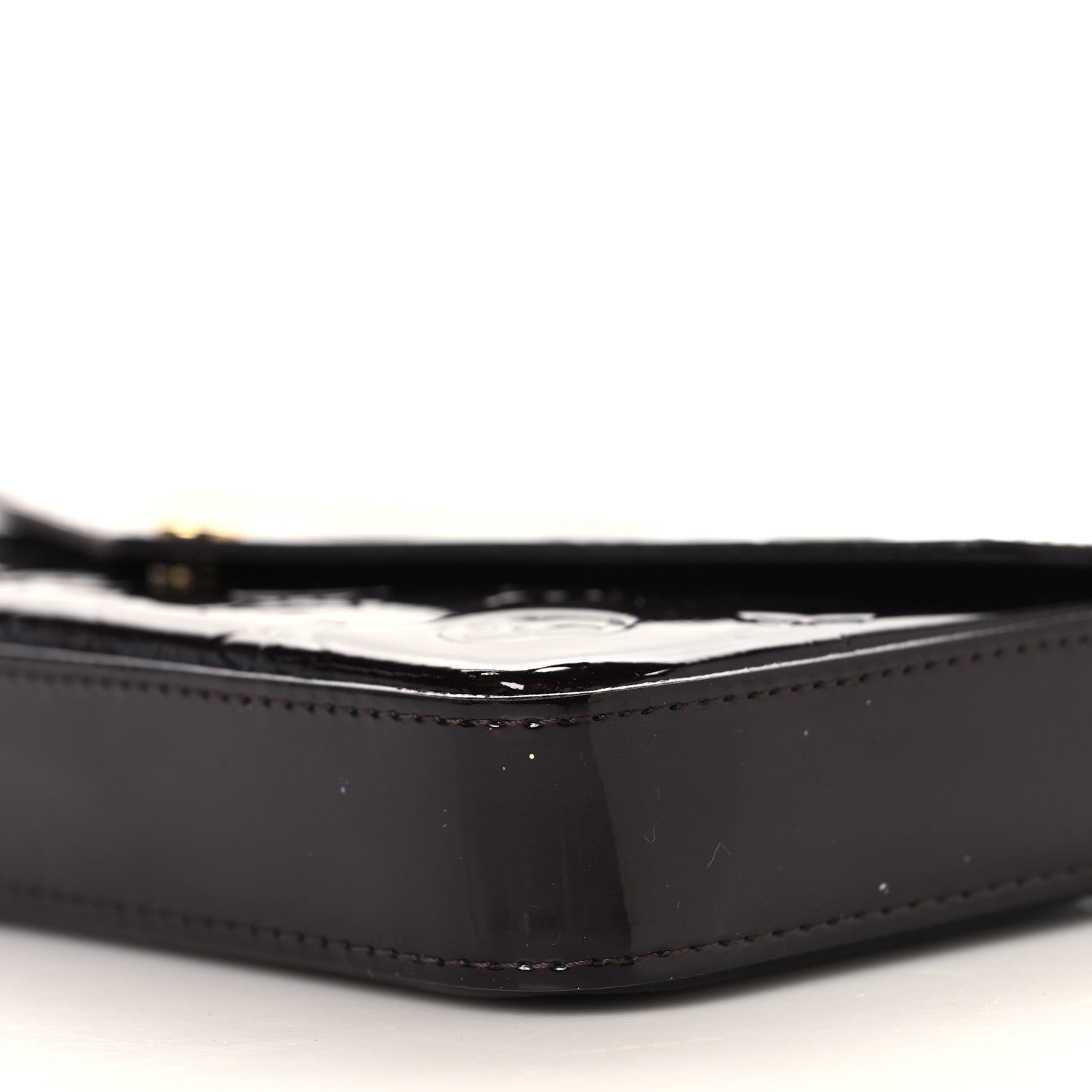 Louis Vuitton Vernis Pochette Felicie Chain Wallet Amarante 10 of 10