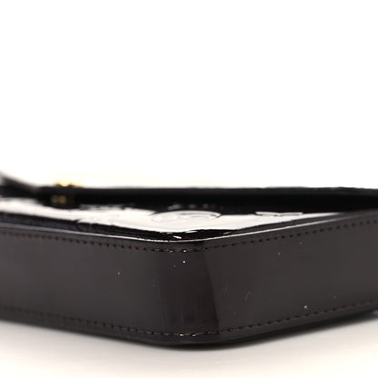 Louis Vuitton Vernis Pochette Felicie Chain Wallet Amarante 10 of 10