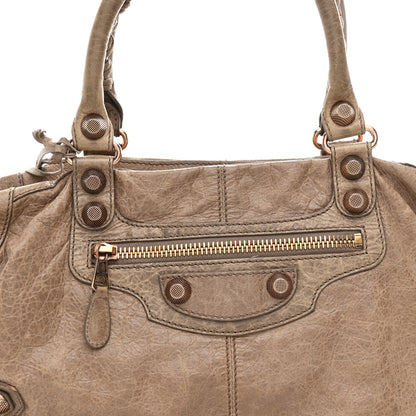 Balenciaga Agneau Giant 12 Rose Gold Hardware Work Gris Poivre 9 of 14