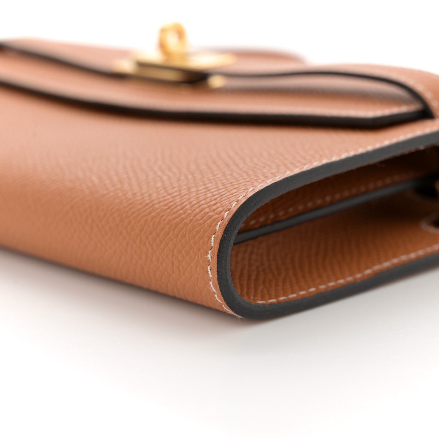 Hermes Epsom Kelly Wallet To Go Toffee 9 of 10