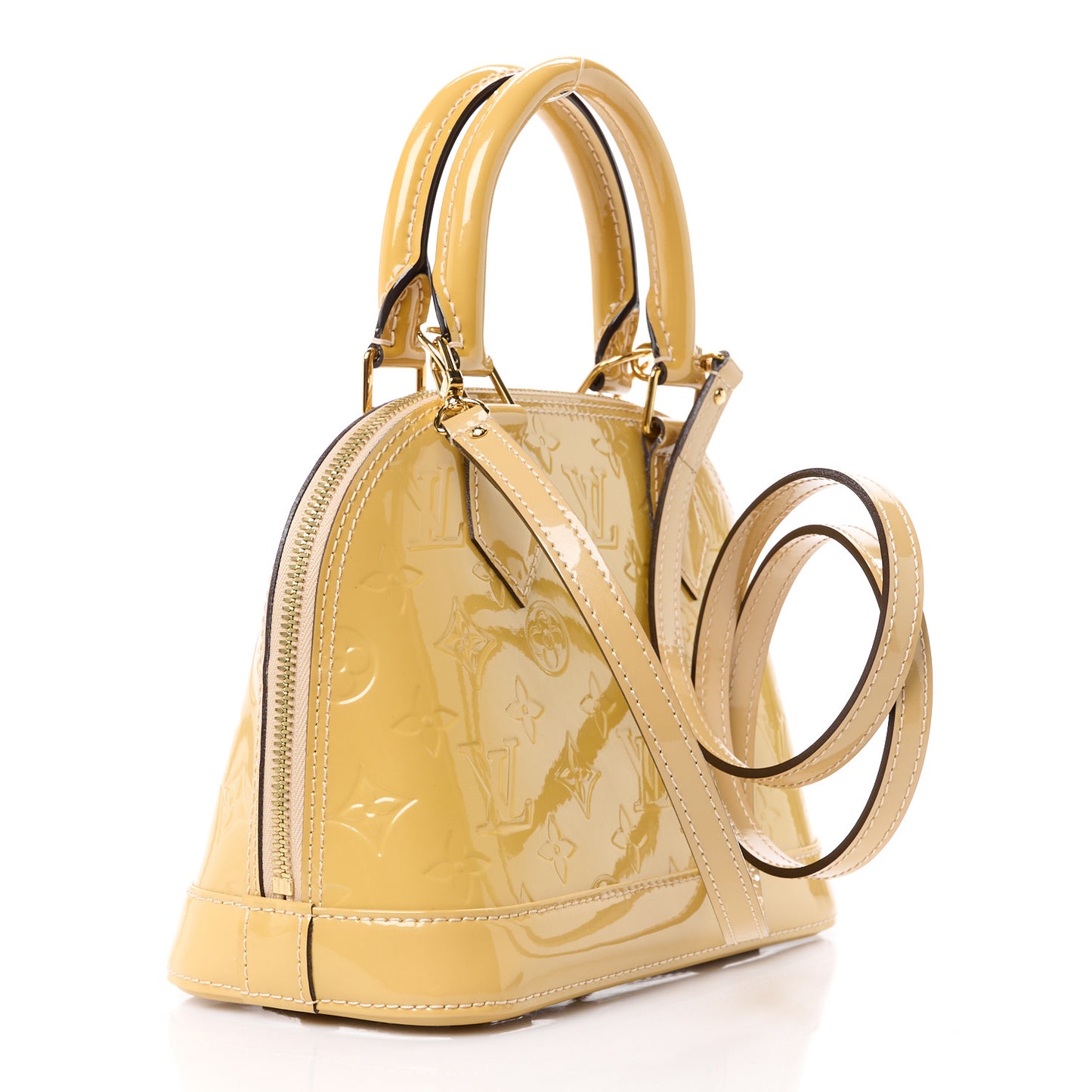 LOUIS VUITTON Vernis Alma BB Dune