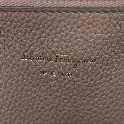 Salvatore Ferragamo Calfskin The Studio Bag Caraway Seed 6 of 12