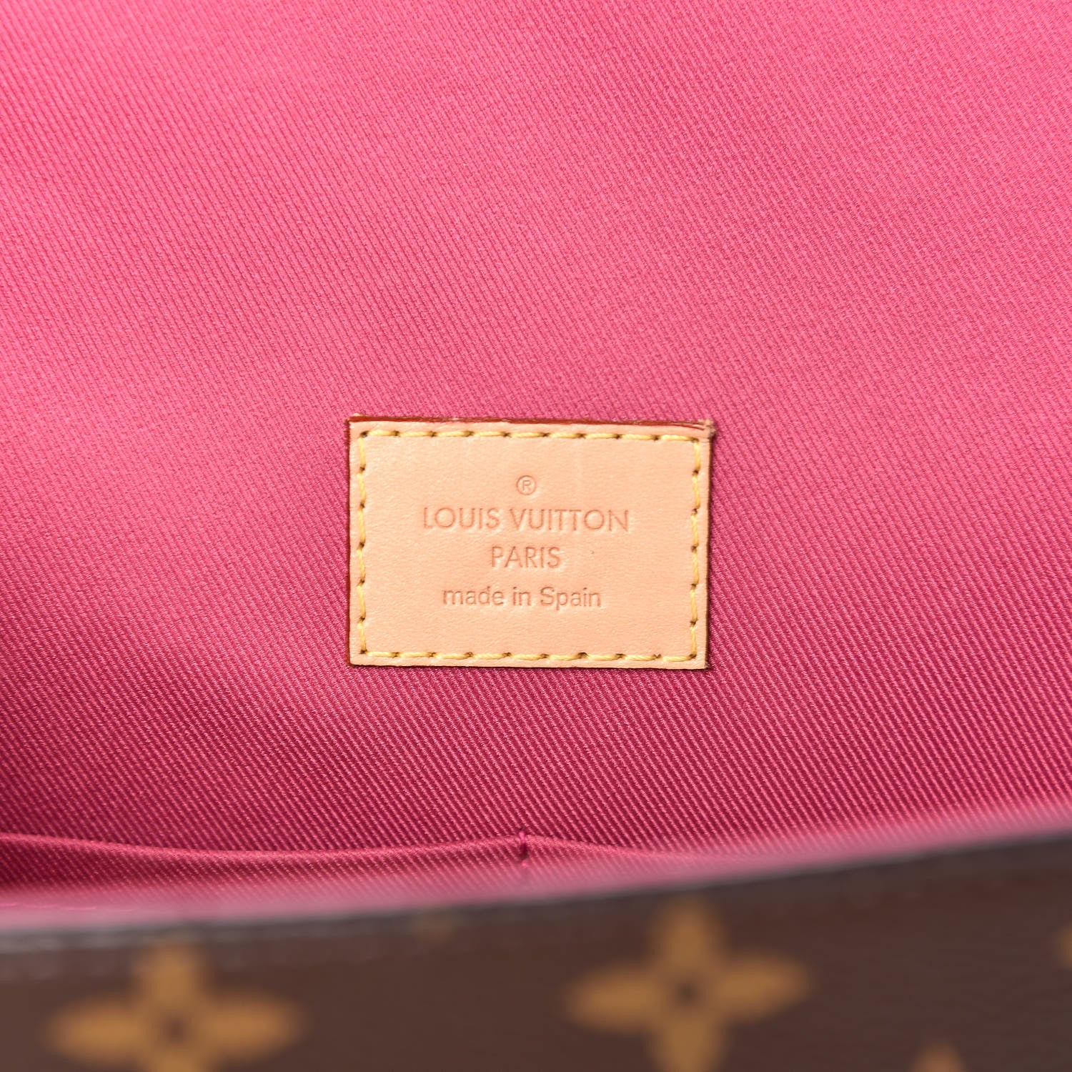Louis Vuitton Monogram Cluny BB Bordeaux Fuchsia 6 of 11