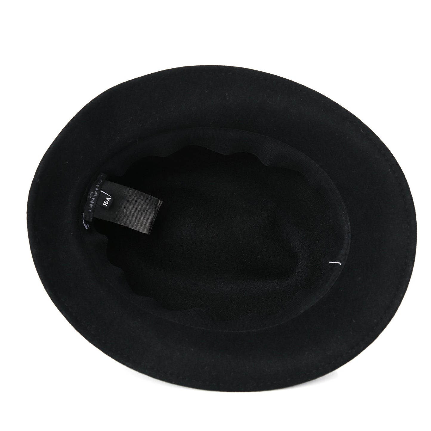 Felt Fedora Hat M Black