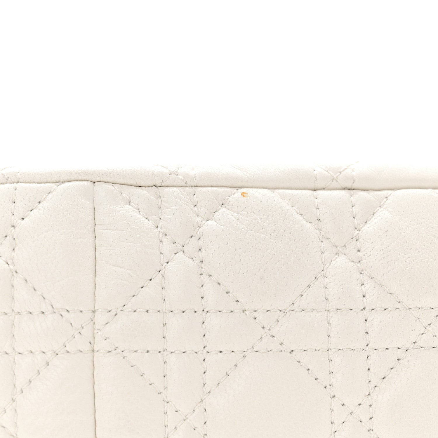Christian Dior Lambskin Cannage New Lock Flap White 15 of 16
