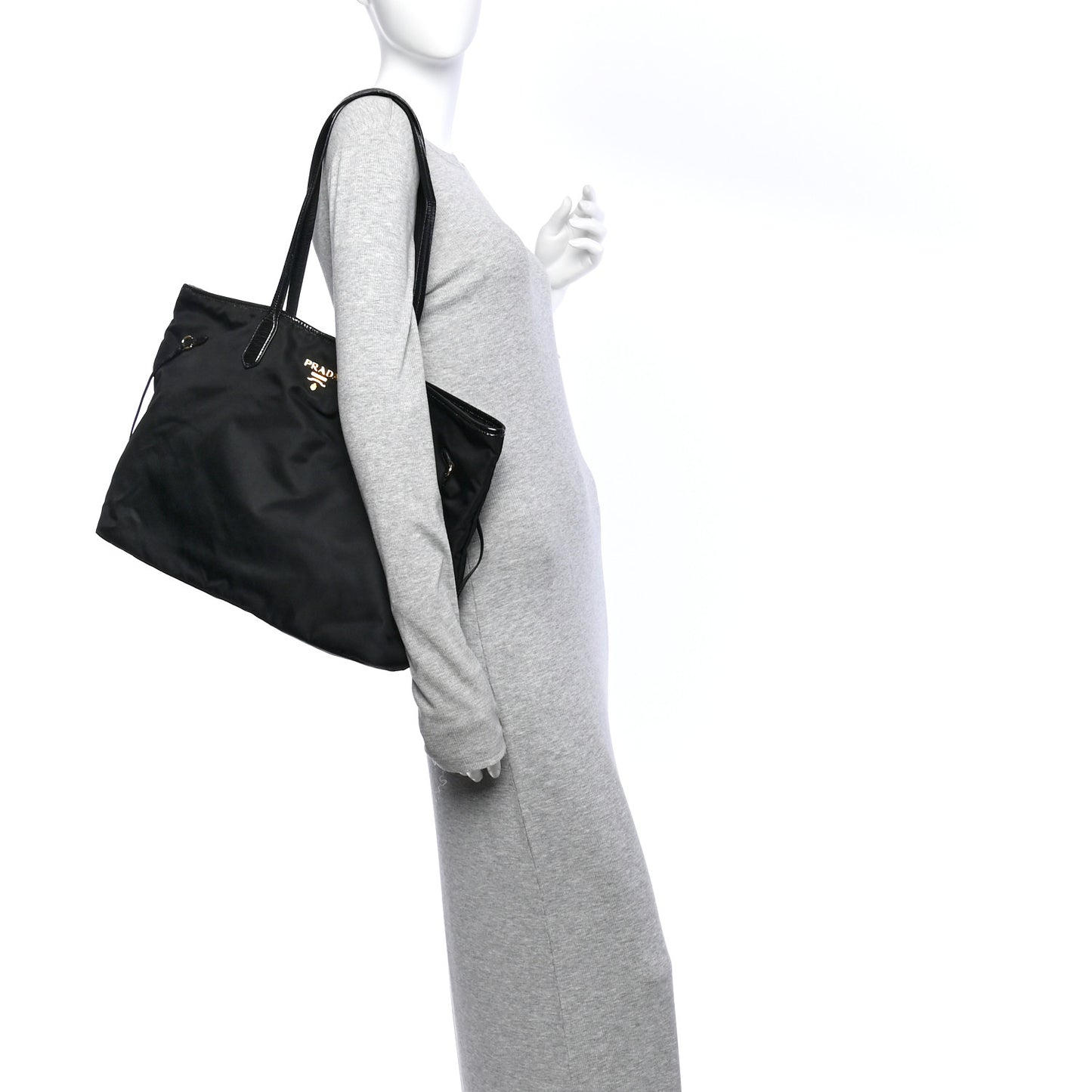 Tessuto Nylon Tote Black