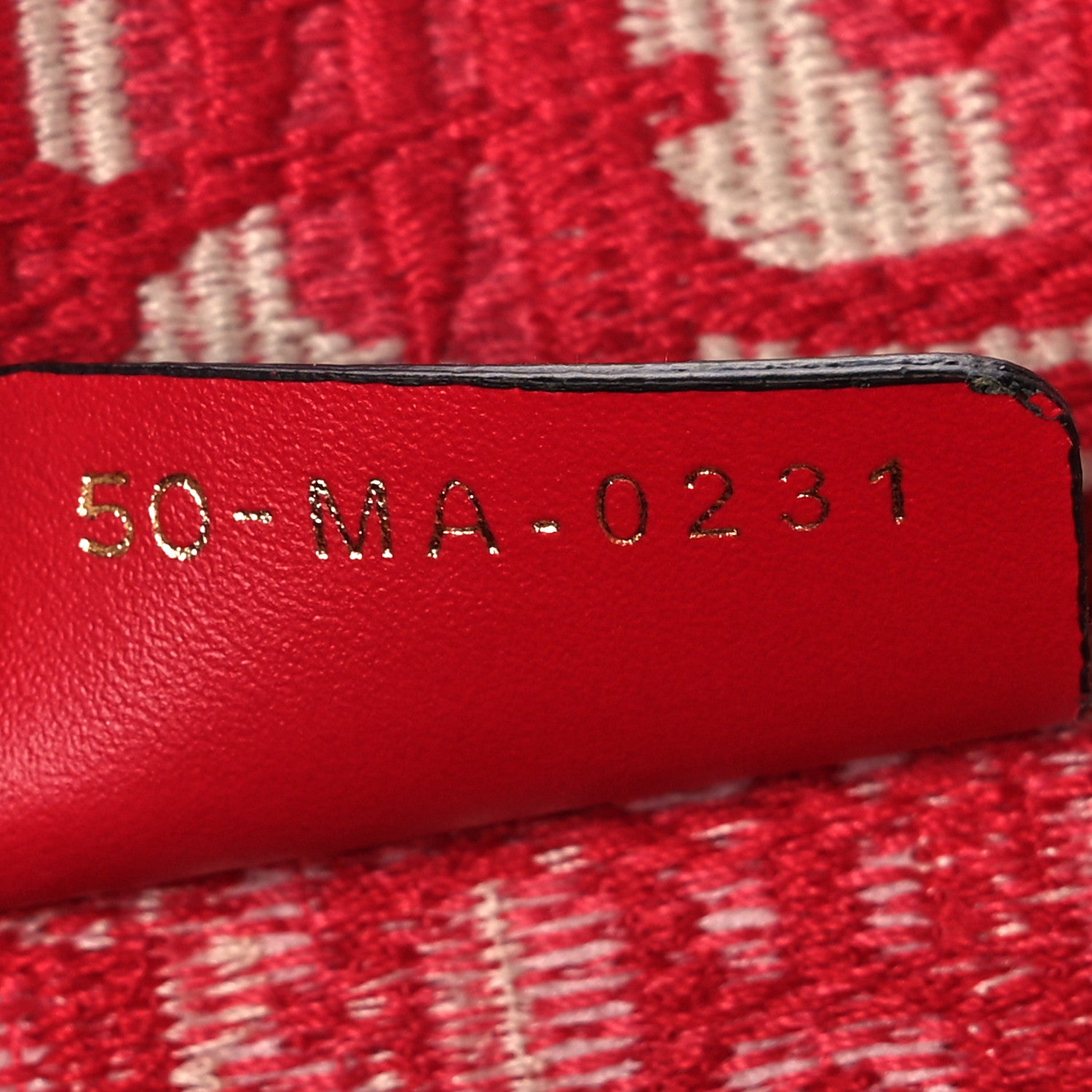 Christian Dior Oblique Book Tote Raspberry 7 of 10