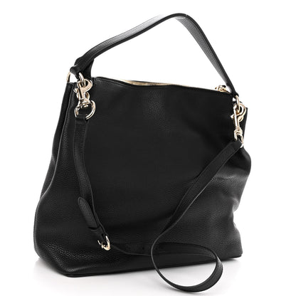 Gucci Pebbled Calfskin Large Soho Hobo Black 3 of 9