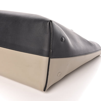 Chloe Smooth Calfskin Medium Baylee Two Tone Tote Marshmallow Grey Black 8 of 15