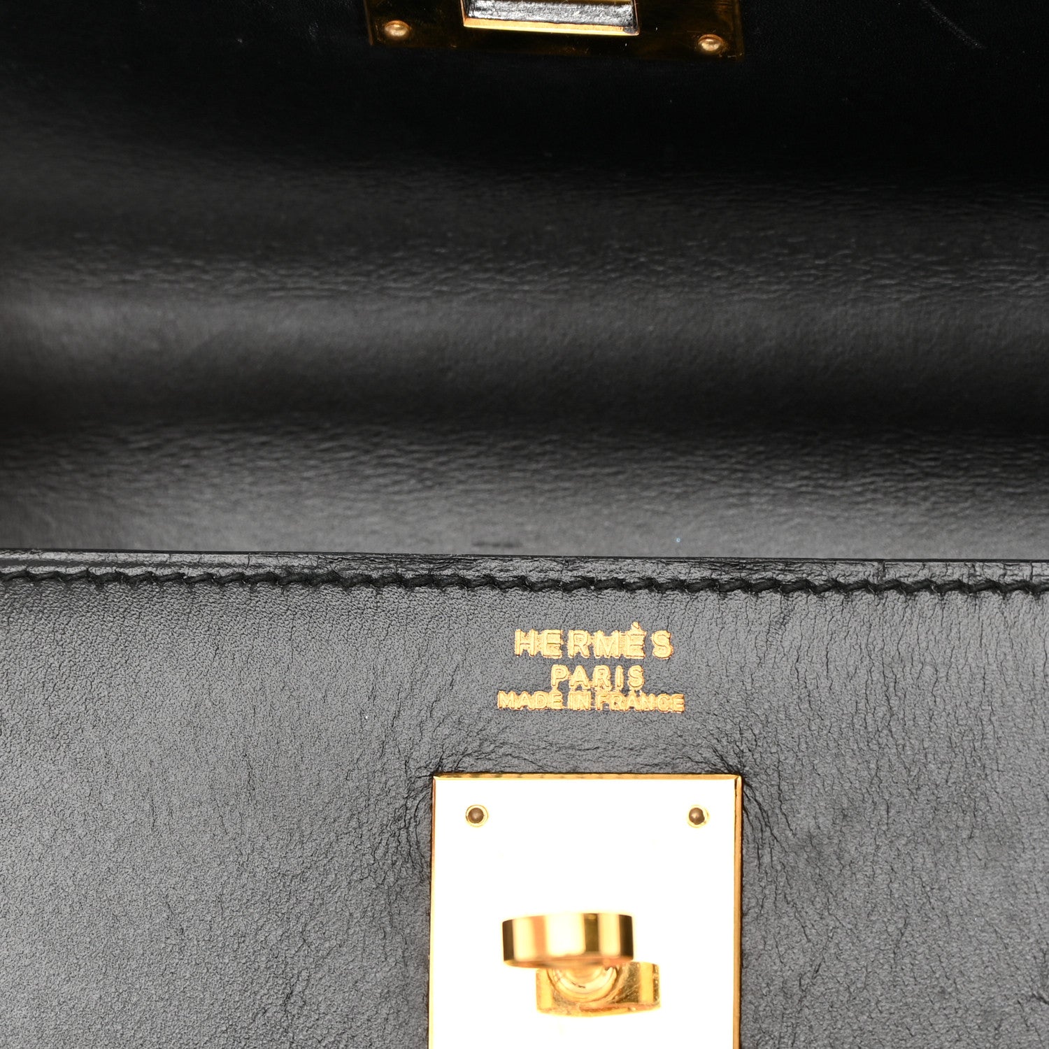 Hermes Box Kelly Sellier 32 Black 17 of 31