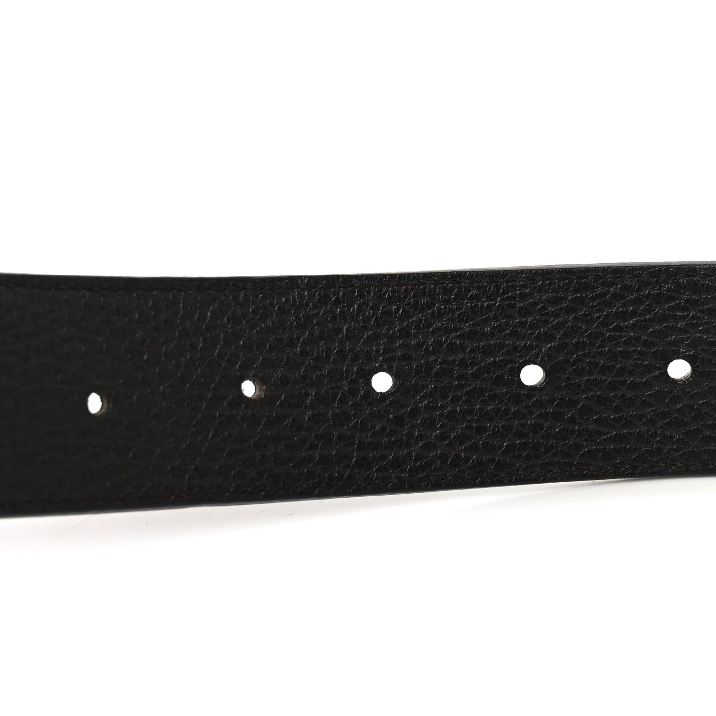 Calfskin Double G Reversible Belt 85 34 Black Cocoa