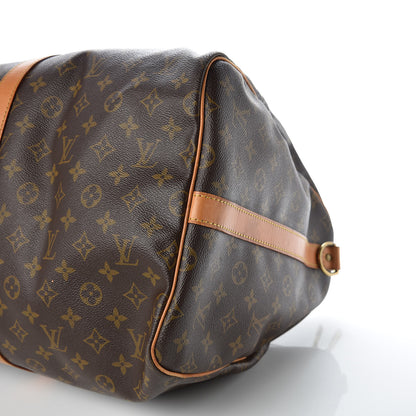 Louis Vuitton Monogram Keepall Bandouliere 55 26 of 26