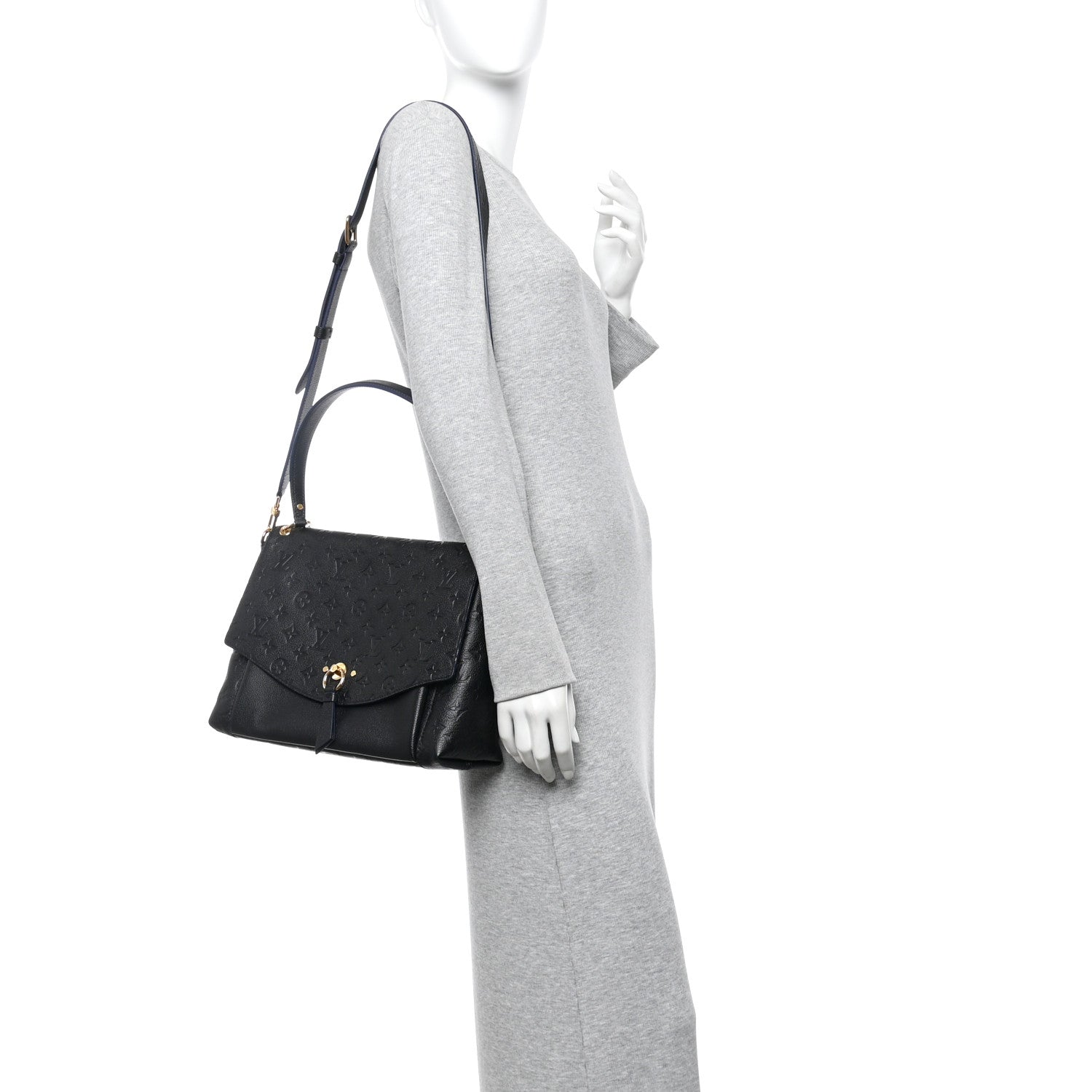 Louis Vuitton Empreinte Blanche MM Black 2 of 9