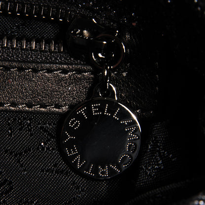 Stella McCartney Metallic Linen Falabella Grey 7 of 10