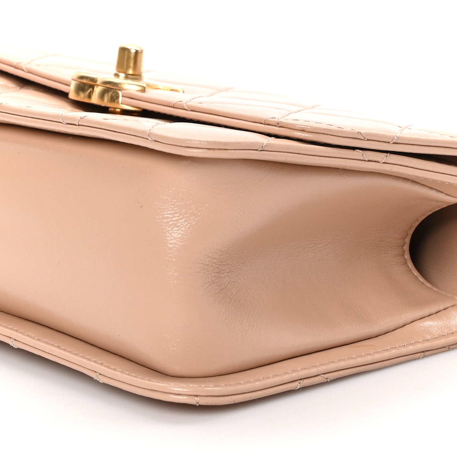Chanel Calfskin Quilted Mini Perfect Fit Flap Beige 10 of 10