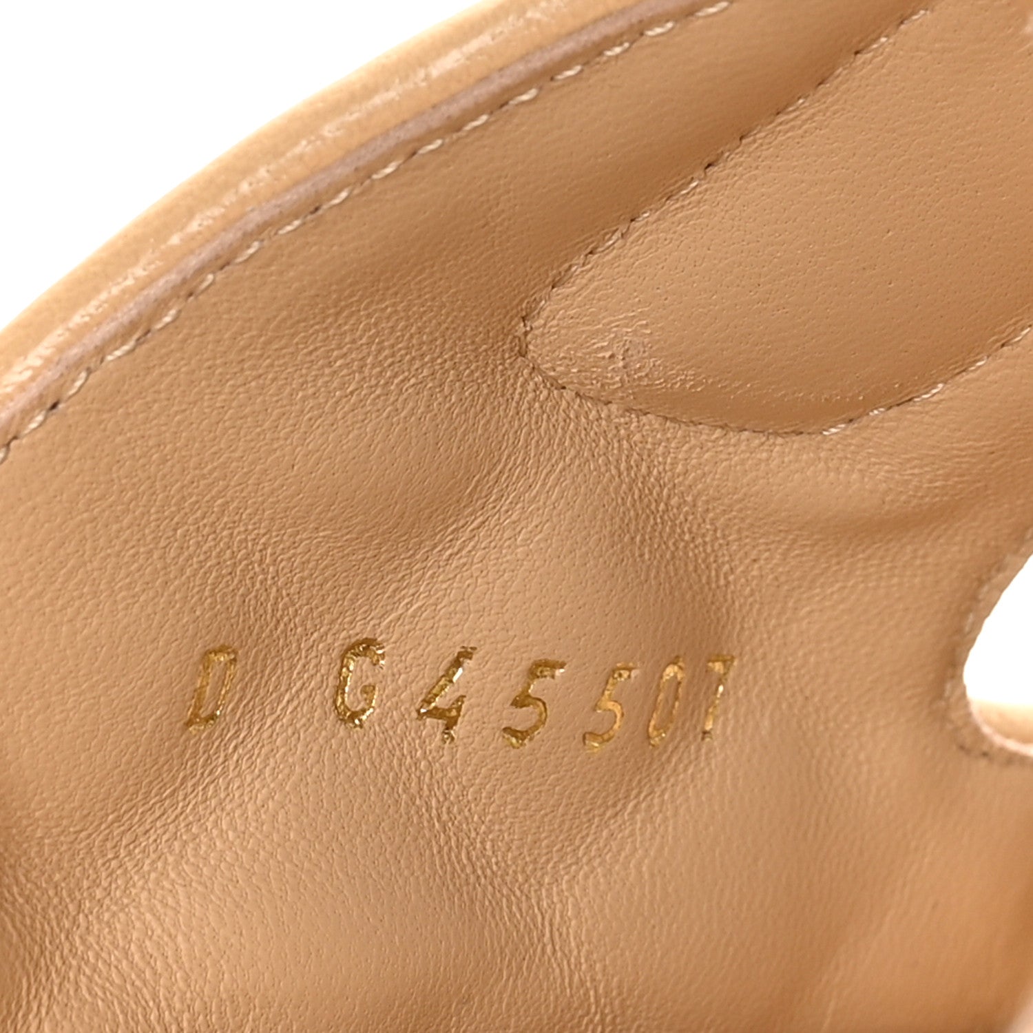 Chanel Lambskin Quilted Velcro Dad Chain CC Slide Sandals 40 Beige 7 of 10