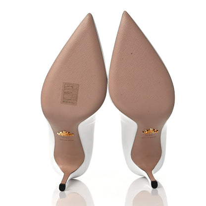 Prada Vernice Pumps 38.5 White 5 of 7