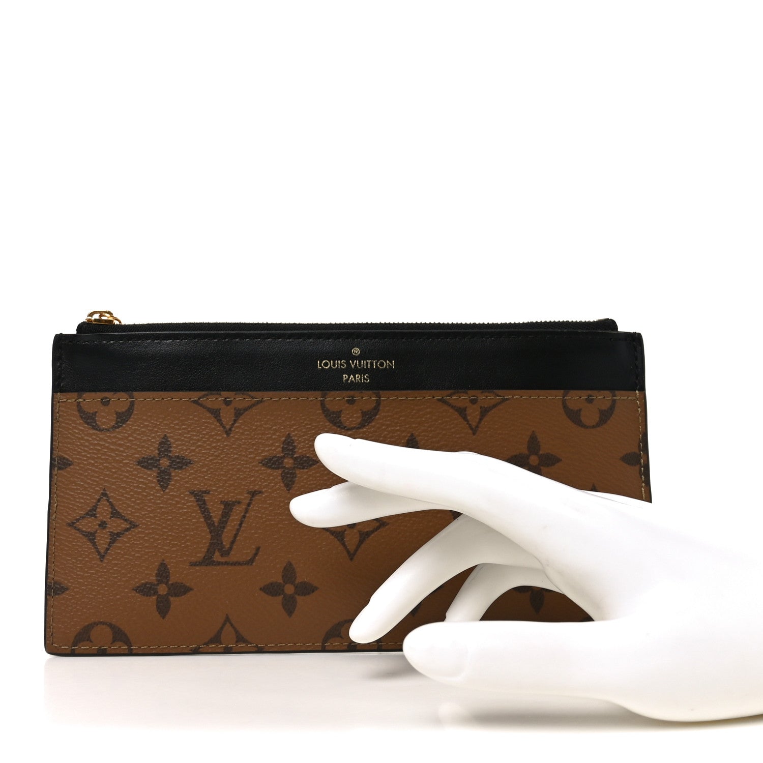 Louis Vuitton Reverse Monogram Slim Purse 2 of 6
