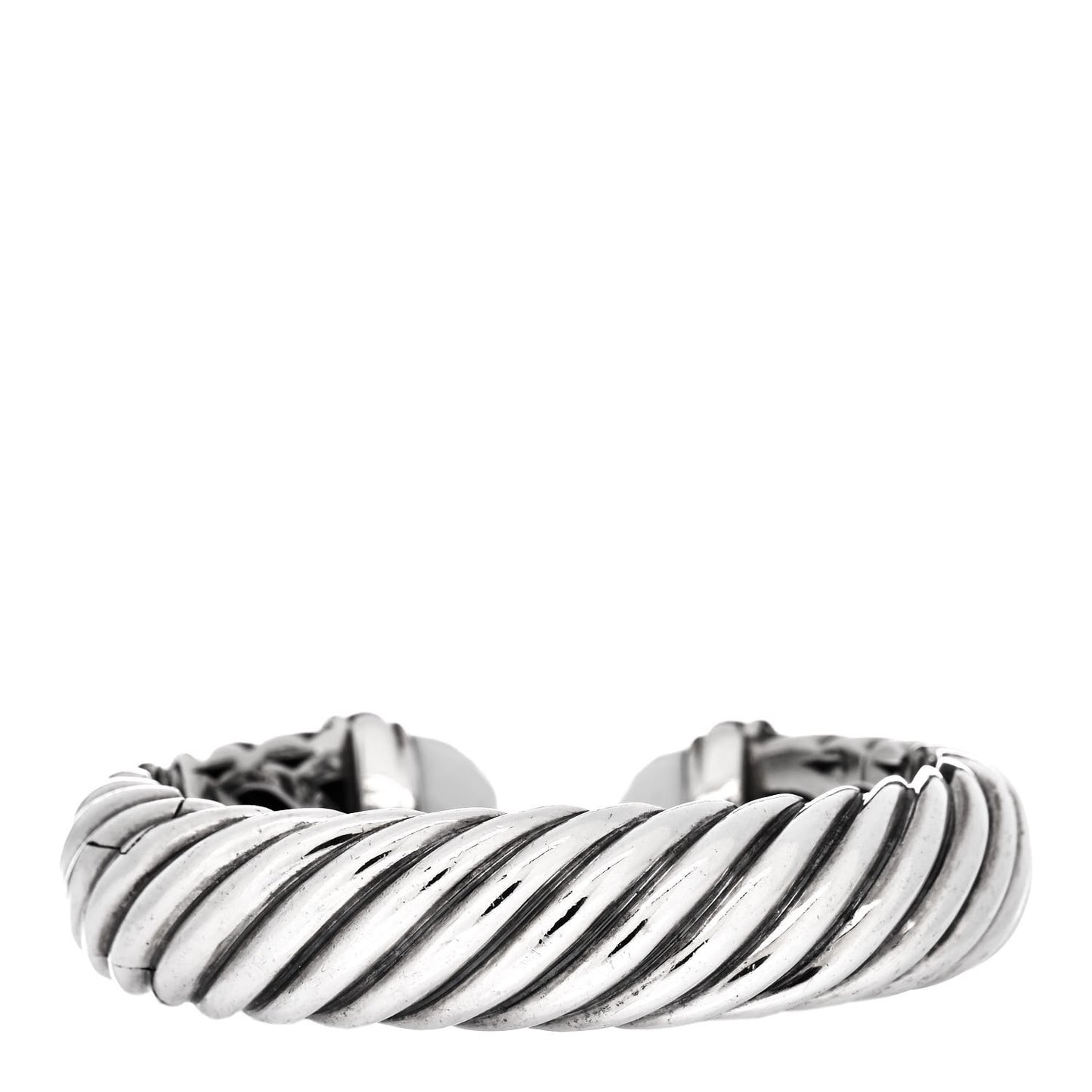 Sterling Silver White Agate 15mm Waverly Bracelet