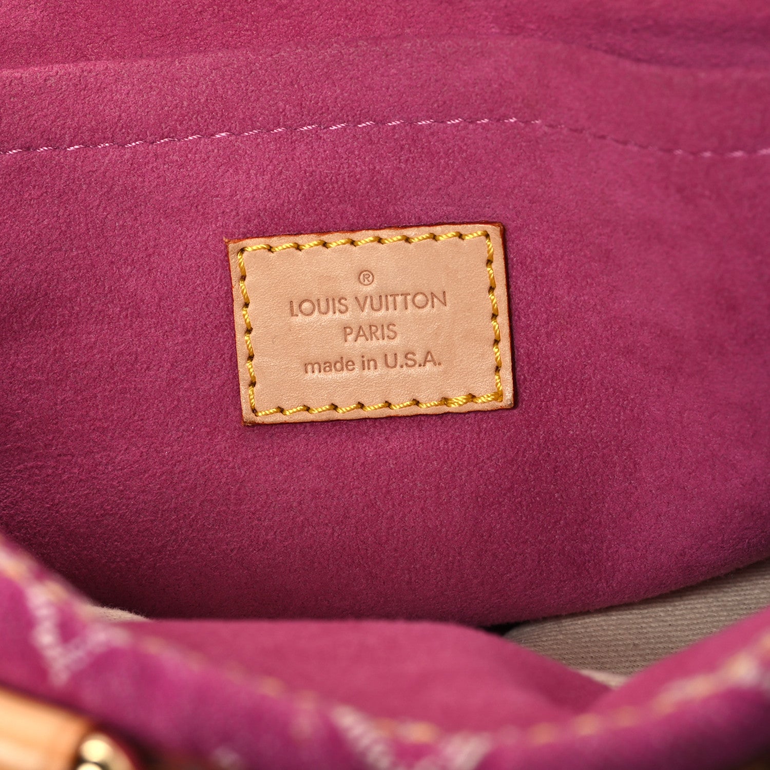 Louis Vuitton Monogram Denim Neo Speedy Fuchsia 5 of 12