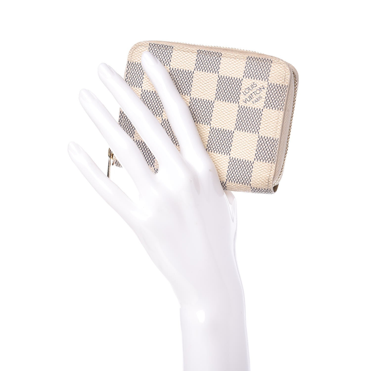 Louis Vuitton Damier Azur Zippy Coin Purse 2 of 8