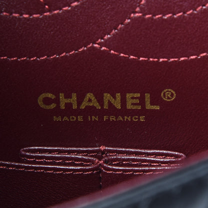 Chanel Aged Calfskin Quilted 2.55 Reissue 225 Flap Black 7 of 9