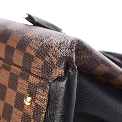 Louis Vuitton Cuir Taurillon Damier Ebene Normandy Black 8 of 12